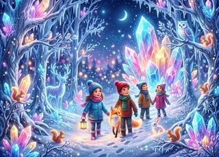 Puzzle Nuit Féérique dans les Bois - 200 à 499 pièces de Bluebird Puzzle – boîte 1 sur 2