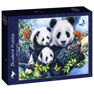 Puzzle Panda Family - 1000 pièces von Bluebird Puzzle – Schachtel 2 von 2