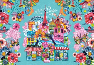 Puzzle Paris - 1000 pièces von Bluebird Puzzle – Schachtel 1 von 2