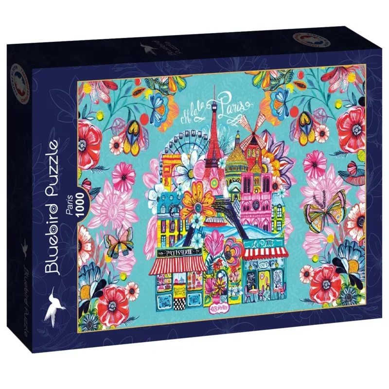 Puzzle Paris - 1000 pièces von Bluebird Puzzle – Schachtel 2 von 2