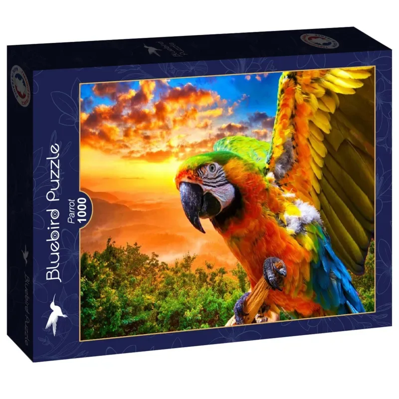 Puzzle Parrot - 1000 pièces from Bluebird Puzzle – box 2 of 2