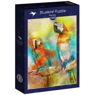 Puzzle Parrots - 1000 pièces from Bluebird Puzzle – box 2 of 2