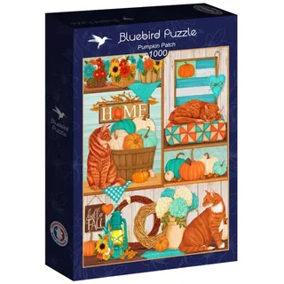 Puzzle Patchwork de Citrouilles - 1000 pièces de Bluebird Puzzle – boîte 2 sur 2