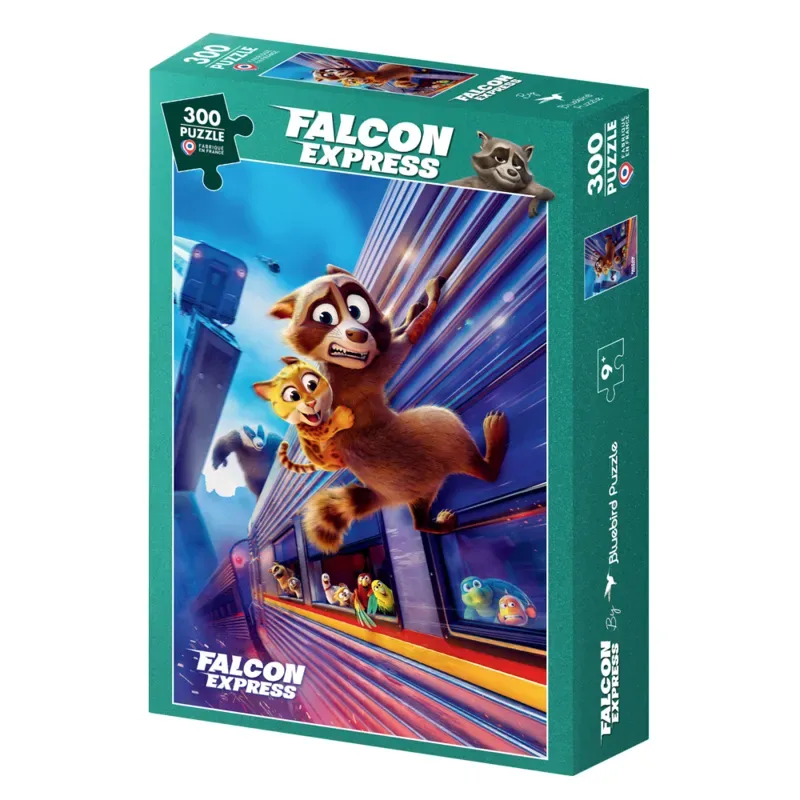 Puzzle Pièces XXL - Falcon Express - 200 à 499 pièces de Bluebird Puzzle – boîte 2 sur 2