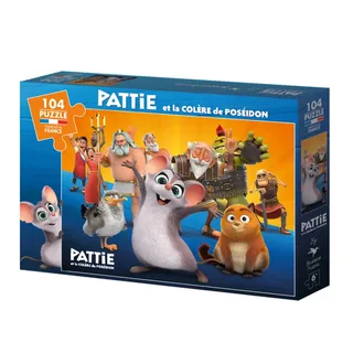Puzzle Pièces XXL - PATTIE et la Colère de Poséidon - 100 à 149 pièces de Bluebird Puzzle – boîte 2 sur 2