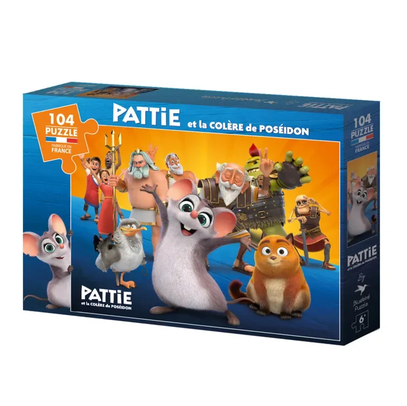Puzzle Pièces XXL - PATTIE et la Colère de Poséidon - 100 à 149 pièces de Bluebird Puzzle – boîte 2 sur 2