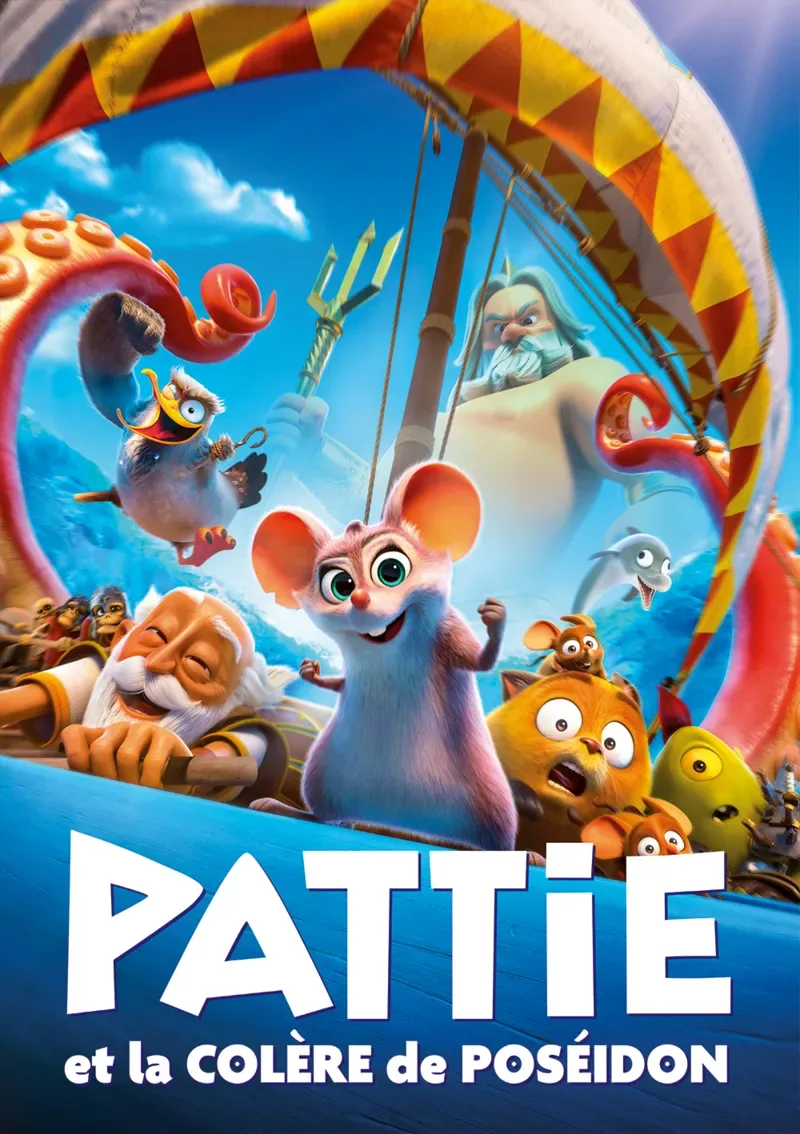 Puzzle Pièces XXL - PATTIE et la Colère de Poséidon - 200 à 499 pièces de Bluebird Puzzle – boîte 1 sur 2