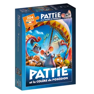Puzzle Pièces XXL - PATTIE et la Colère de Poséidon - 200 à 499 pièces de Bluebird Puzzle – boîte 2 sur 2