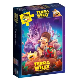 Puzzle Pièces XXL - TERRA WILLY - Unexplored Planet - 200 à 499 pièces fra Bluebird Puzzle – æske 2 af 2