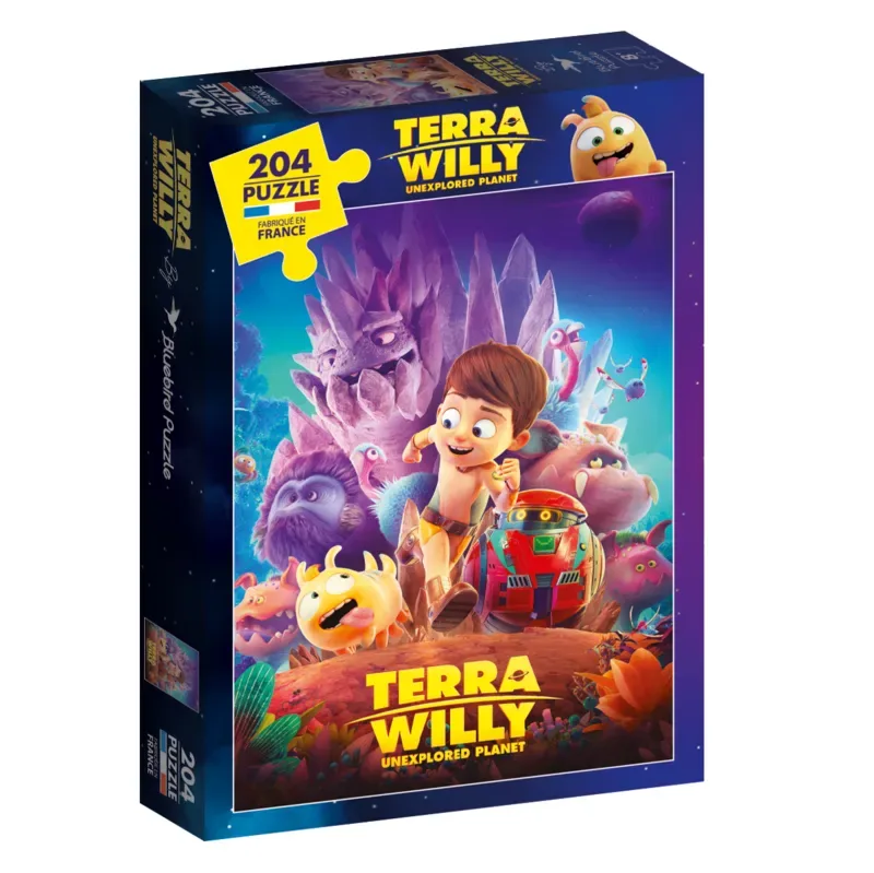Puzzle Pièces XXL - TERRA WILLY - Unexplored Planet - 200 à 499 pièces fra Bluebird Puzzle – æske 2 af 2