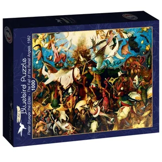 Puzzle Pieter Bruegel the Elder - The Fall of the Rebel Angels, 1562 - 1000 pièces de Bluebird Puzzle – boîte 2 sur 2