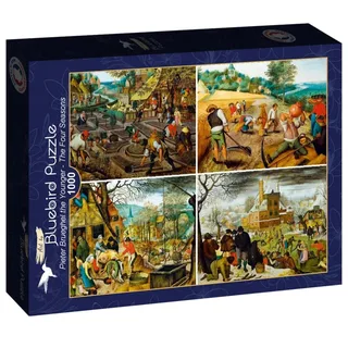 Puzzle Pieter Brueghel the Younger - The Four Seasons - 1000 pièces de Bluebird Puzzle – boîte 2 sur 2