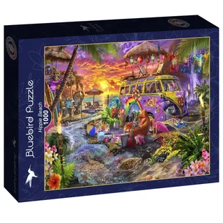 Puzzle Plage Hippie - 1000 pièces from Bluebird Puzzle – box 2 of 2