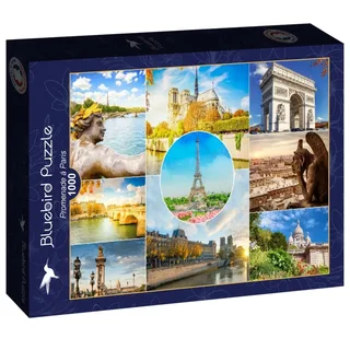 Puzzle Promenade à Paris - 1000 pièces van Bluebird Puzzle – doos 2 van 2