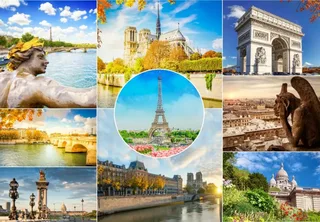 Puzzle Promenade à Paris - 1000 pièces van Bluebird Puzzle – doos 1 van 2