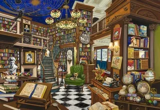 Puzzle Rare Book Dealer - 1000 pièces from Bluebird Puzzle – box 1 of 2