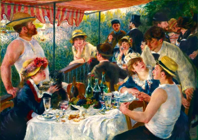 Puzzle Renoir - Luncheon of the Boating Party, 1881 - 1000 pièces von Bluebird Puzzle – Schachtel