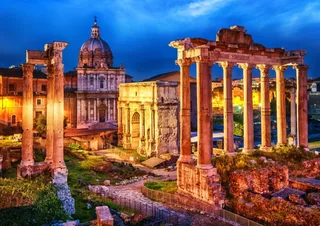 Puzzle Roman Forum - 1000 pièces von Bluebird Puzzle – Schachtel 1 von 2