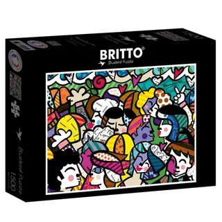 Puzzle Romero Britto - Looking into the future - 1500 pièces von Bluebird Puzzle – Schachtel 2 von 2