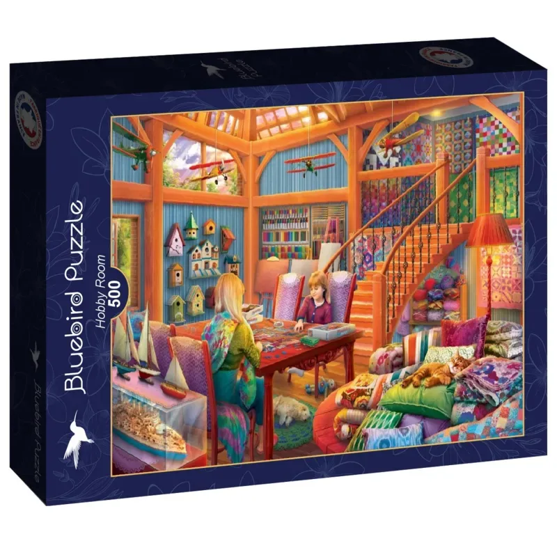 Puzzle Salle de Jeu - 500 à 999 pièces de Bluebird Puzzle – boîte 2 sur 2