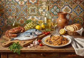 Puzzle Saveurs du Sud - 1000 pièces de Bluebird Puzzle – boîte 1 sur 2