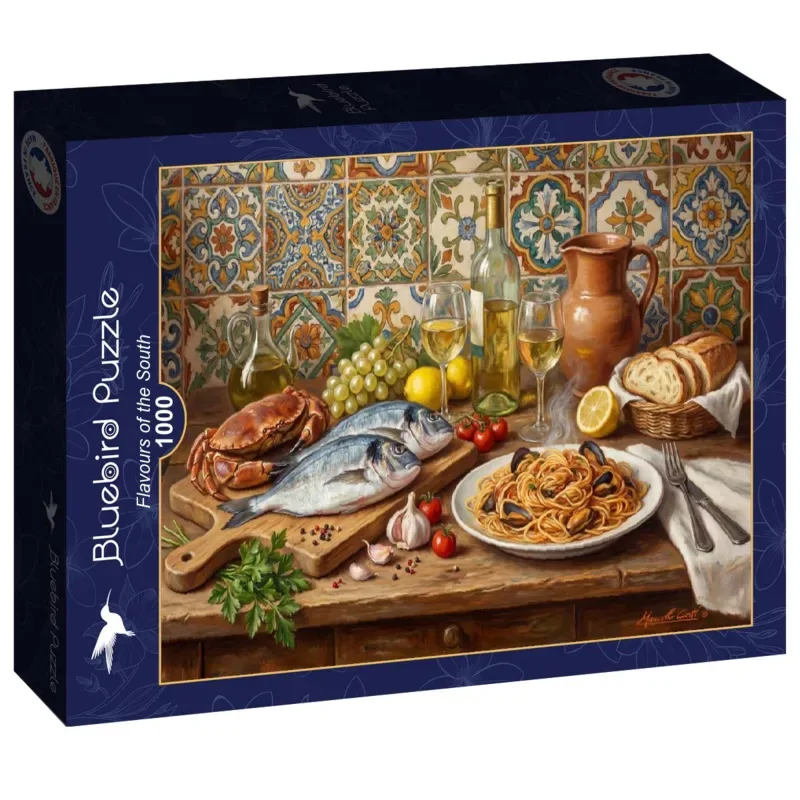 Puzzle Saveurs du Sud - 1000 pièces de Bluebird Puzzle – boîte 2 sur 2