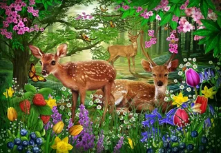 Puzzle Spirit of Spring - 1000 pièces de Bluebird Puzzle – boîte 1 sur 2