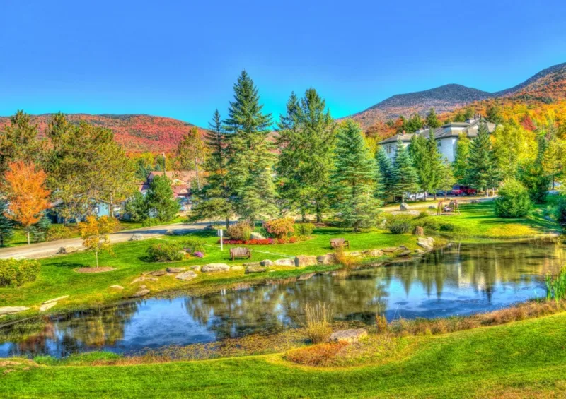 Puzzle Stowe, Vermont, USA - 1000 pièces van Bluebird Puzzle – doos 1 van 2
