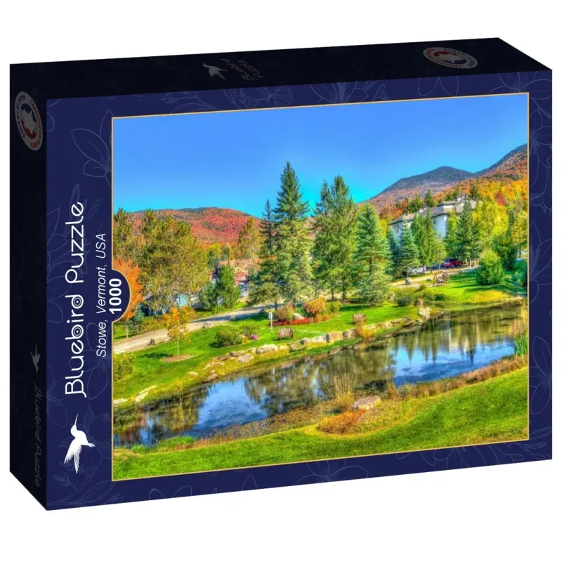 Puzzle Stowe, Vermont, USA - 1000 pièces van Bluebird Puzzle – doos 2 van 2