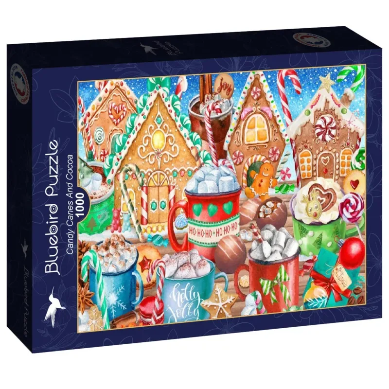 Puzzle Sucres d'Orge et Cacao - 1000 pièces van Bluebird Puzzle – doos 2 van 2