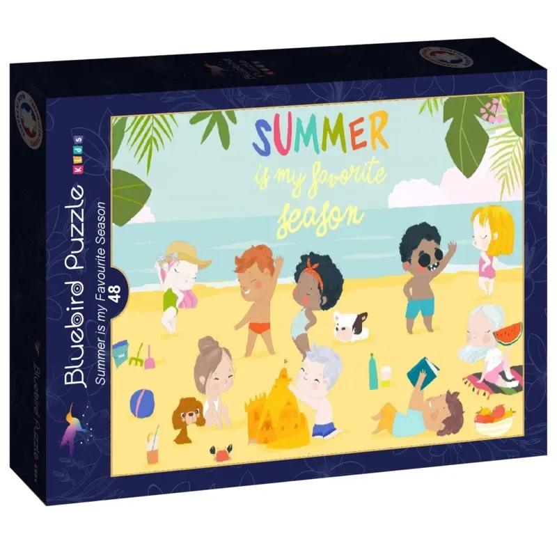 Puzzle Summer is my Favourite Season - 26 à 50 pièces from Bluebird Puzzle – box 2 of 2