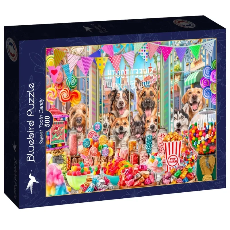 Puzzle Sweet Tooth Candy - 500 à 999 pièces von Bluebird Puzzle – Schachtel 2 von 2