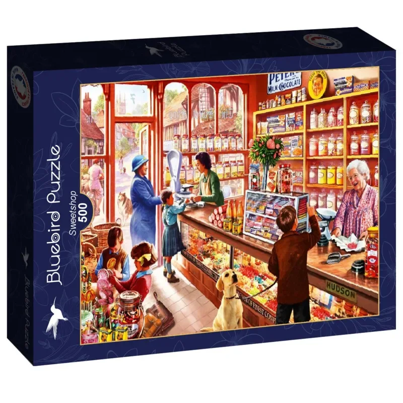 Puzzle Sweetshop - 500 à 999 pièces von Bluebird Puzzle – Schachtel 2 von 2