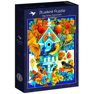 Puzzle The Avian Sanctuary - 1000 pièces from Bluebird Puzzle – box 2 of 2