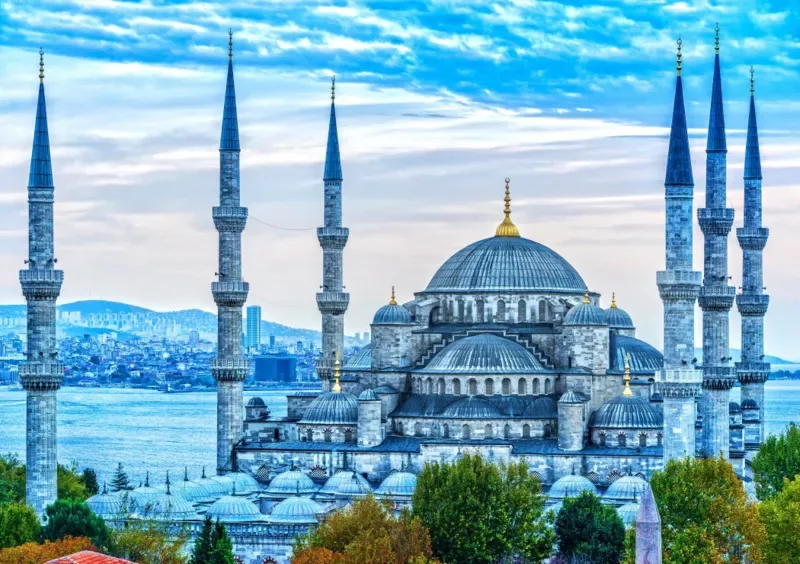 Puzzle The Blue Mosque - 1000 pièces de Bluebird Puzzle – boîte 1 sur 2