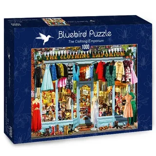 Puzzle The Clothing Emporium - 1000 pièces de Bluebird Puzzle – boîte 2 sur 2