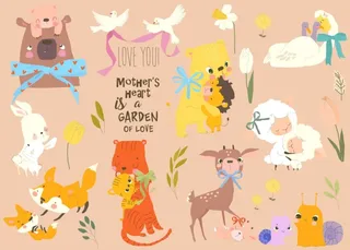 Puzzle The Mother's Heart - 10 à 25 pièces de Bluebird Puzzle – boîte 1 sur 2