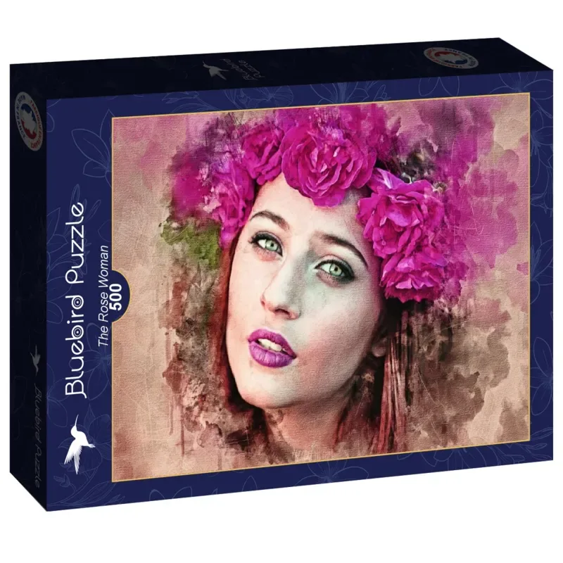 Puzzle The Rose Woman - 500 à 999 pièces de Bluebird Puzzle – boîte 2 sur 2