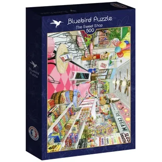 Puzzle The Sweet Shop - 500 à 999 pièces de Bluebird Puzzle – boîte 2 sur 2