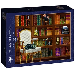 Puzzle The Vintage Library - 1000 pièces de Bluebird Puzzle – boîte 2 sur 2