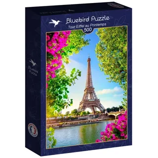 Puzzle Tour Eiffel au Printemps - 500 à 999 pièces van Bluebird Puzzle – doos 2 van 2