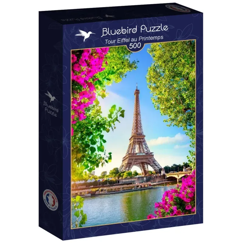 Puzzle Tour Eiffel au Printemps - 500 à 999 pièces van Bluebird Puzzle – doos 2 van 2