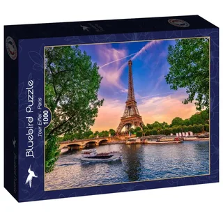 Puzzle Tour Eiffel - Paris - 1000 pièces van Bluebird Puzzle – doos 2 van 2