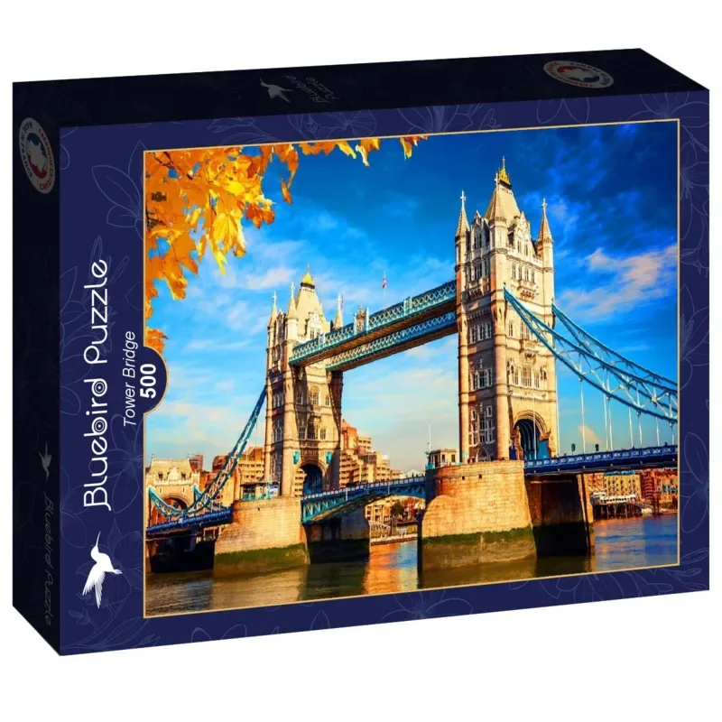 Puzzle Tower Bridge - 500 à 999 pièces van Bluebird Puzzle – doos 2 van 2