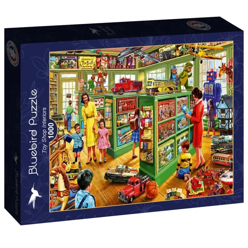 Puzzle Toy Shop Interiors - 1000 pièces de Bluebird Puzzle – boîte 2 sur 2