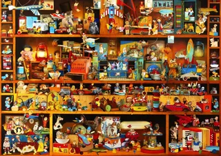 Puzzle Toys Tale - 1000 pièces von Bluebird Puzzle – Schachtel 1 von 2