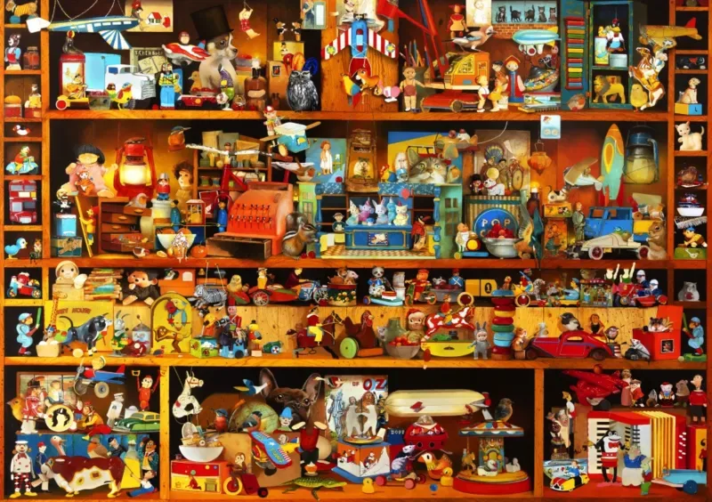 Puzzle Toys Tale - 1000 pièces van Bluebird Puzzle – doos