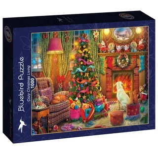 Puzzle Une Ambiance Chaleureuse pour Noël - 1000 pièces de Bluebird Puzzle – boîte 2 sur 2