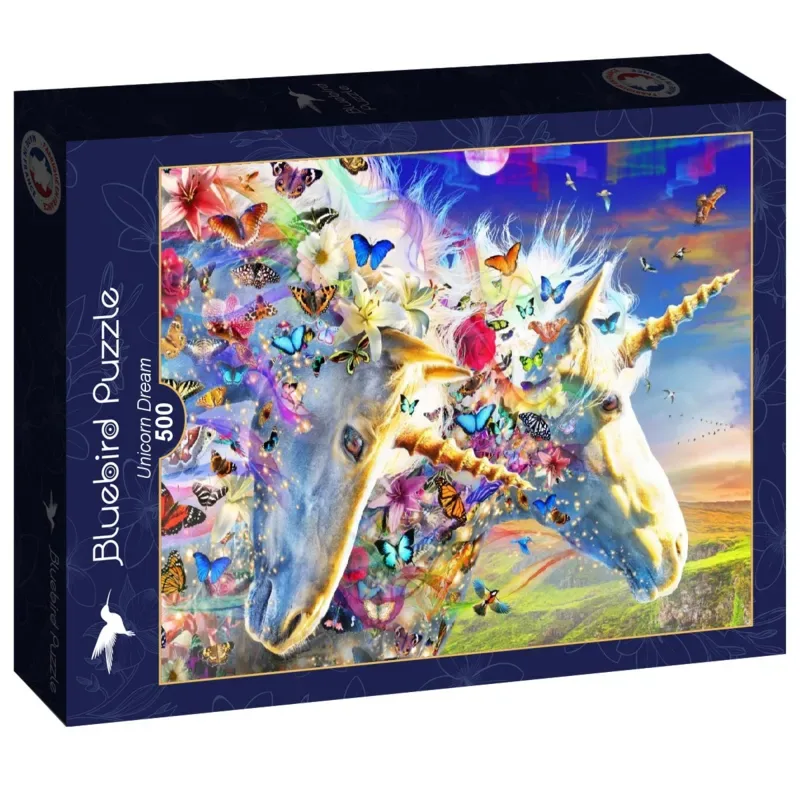 Puzzle Unicorn Dream - 500 à 999 pièces from Bluebird Puzzle – box 2 of 2