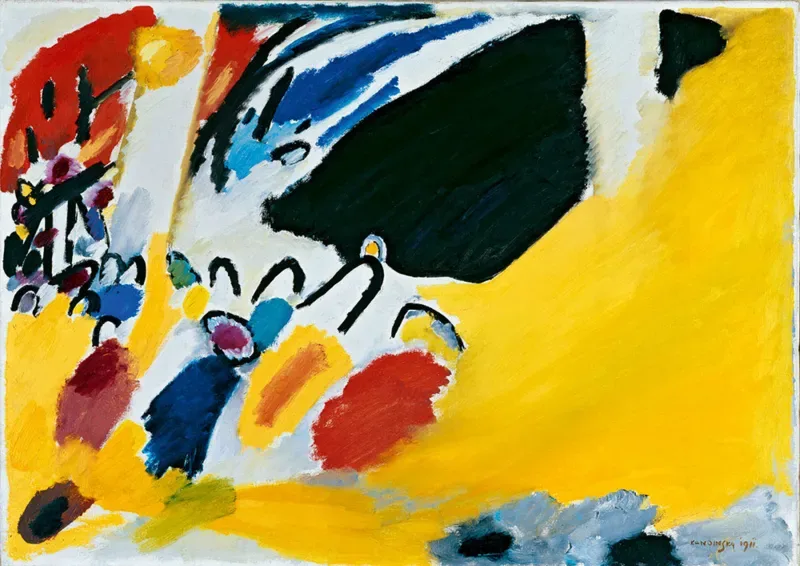 Puzzle Vassily Kandinsky - Impression III (Concert), 1911 - 1000 pièces de Bluebird Puzzle – boîte 1 sur 2